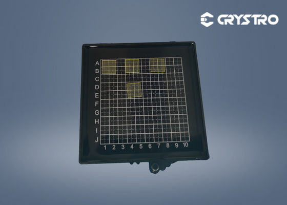 scintillatori di alta densità GAGG dei cristalli verniciati Ce di 10*10*0.5mm Singel