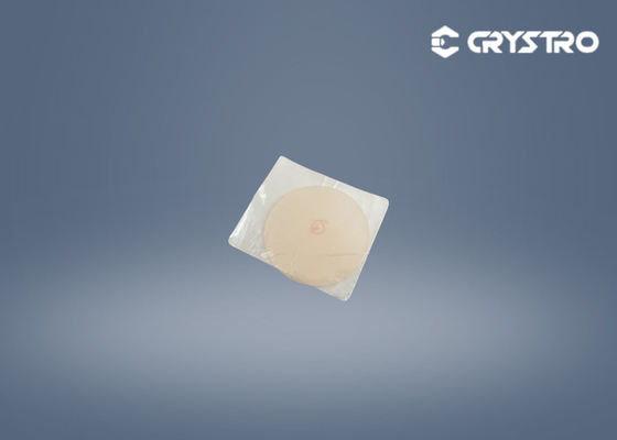 Wafer su misura Crystal Material piezoelettrico del diametro 50.8mm Langasite LGS
