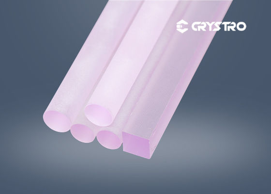 cristallo di alluminio di Garnet Laser Rods Nd YAG dell'ittrio di 8*185mm