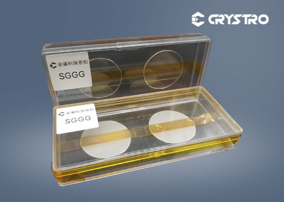 Il bismuto ha sostituito il substrato ottico del wafer di Garnet Epitaxial Films SGGG del ferro
