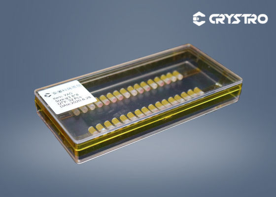 Cristallo del ND YAG di Crystal Dia 3.8*8mm del laser a stato solido
