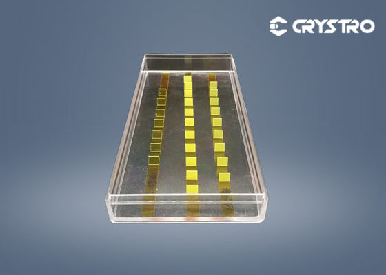 Scintillazione d'esplorazione medica Crystal Material dei sistemi 5*5*0.3mm LUAG (Ce)