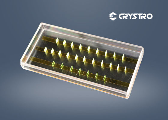 Cristallo del Ce LUAG dei cristalli di scintillazione di illuminazione di laser di alto potere 5*5*0.3mm