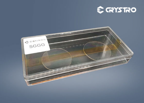 Alto singolo cristallo di Crystal Wafer SGGG di conducibilità termica di perdita ottica bassa