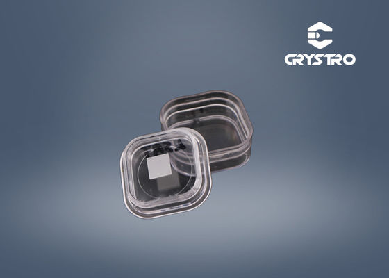 film sottile singolo Crystal Substrate ottico dell'ULTIMO substrato di 10*10*1mm