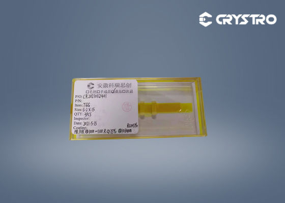 Gallio Garnet Crystal For Optical Isolator Device del terbio di Dia5.2*15mm