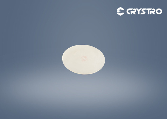 Wafer su misura Crystal Material piezoelettrico del diametro 50.8mm Langasite LGS