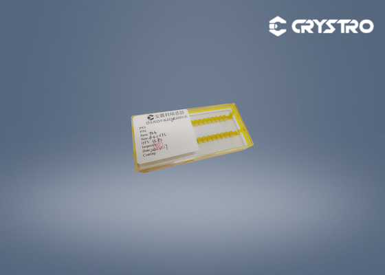 Faraday TGG di cristallo Crystal For Optical Isolators D4.2x7.5mm